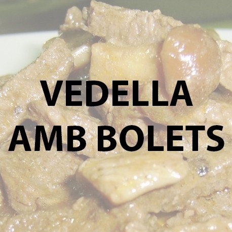 Vedella amb bolets Pack