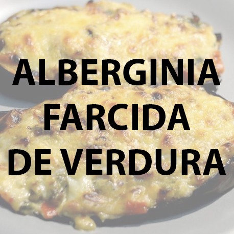 Alberginia farcida de verdura Pack