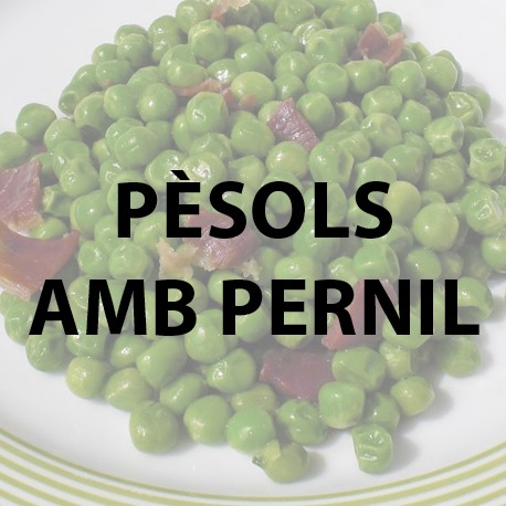 Pèsols amb pernil Pack