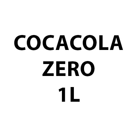 Coca-cola Zero 1 litro