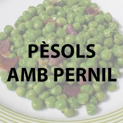 Pesols amb pernil