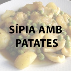 Sipia amb patates