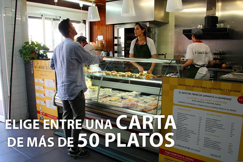 Una carta de más de 50 platos