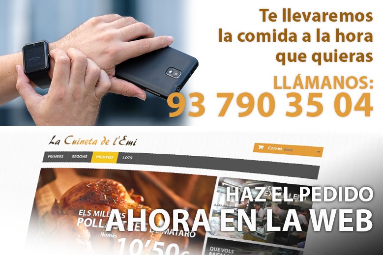 Te lo llevaremos a la hora que quieras