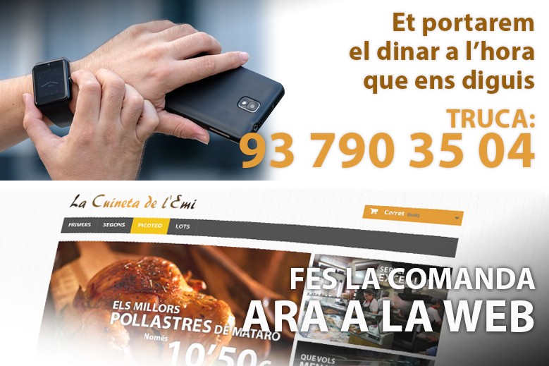 Et portarem el dianr a l'hora que ens diguis