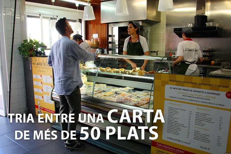 Una carta de més de 50 plats